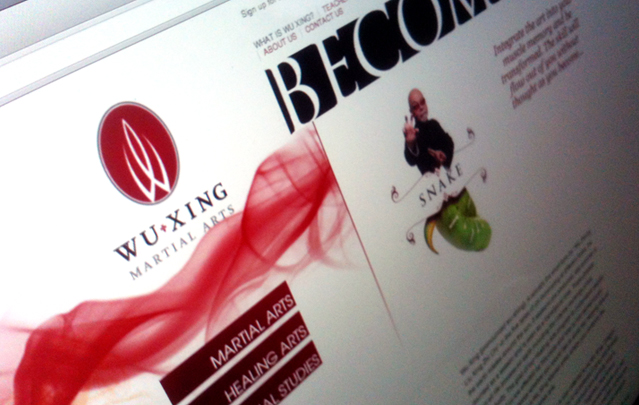 Wu Xing website design